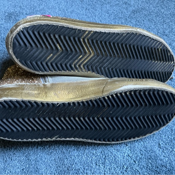 Golden Goose Glitter Sneakers US 6 gold & silver - Picture 7 of 8